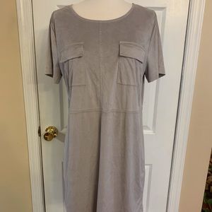 Grey mini dress